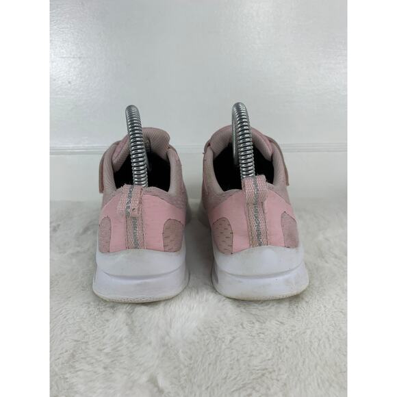 Skechers Microspec Max Light Pink Sneakers Elastic Laces Youth Size 2 - Picture 3 of 8